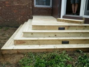 porch stairs remodel