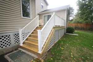 deck and stair remodel