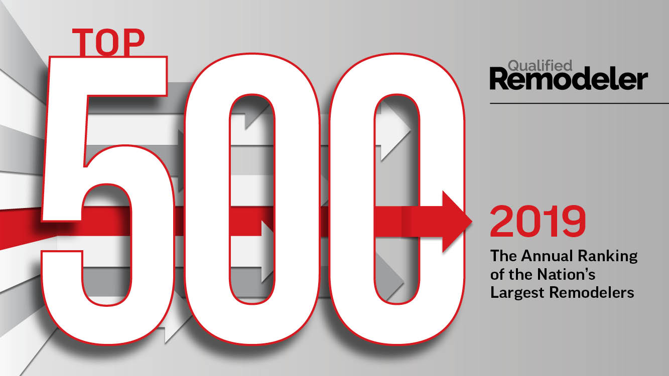 2019's top 500 qualified remodeler
