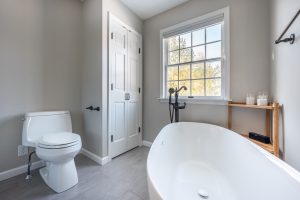 bathroom remodel and window installation