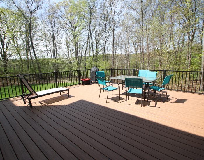 new remodeled deck