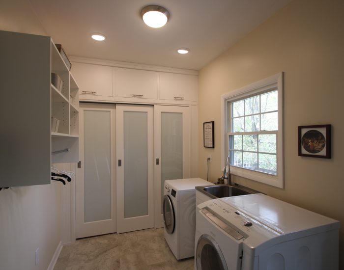laundry room remodel and closet