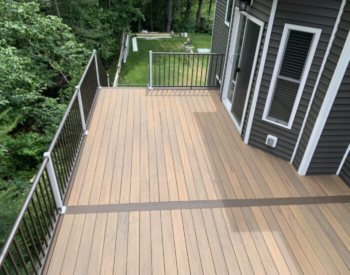Rensselaer, NY deck remodel by Bennett Contracting
