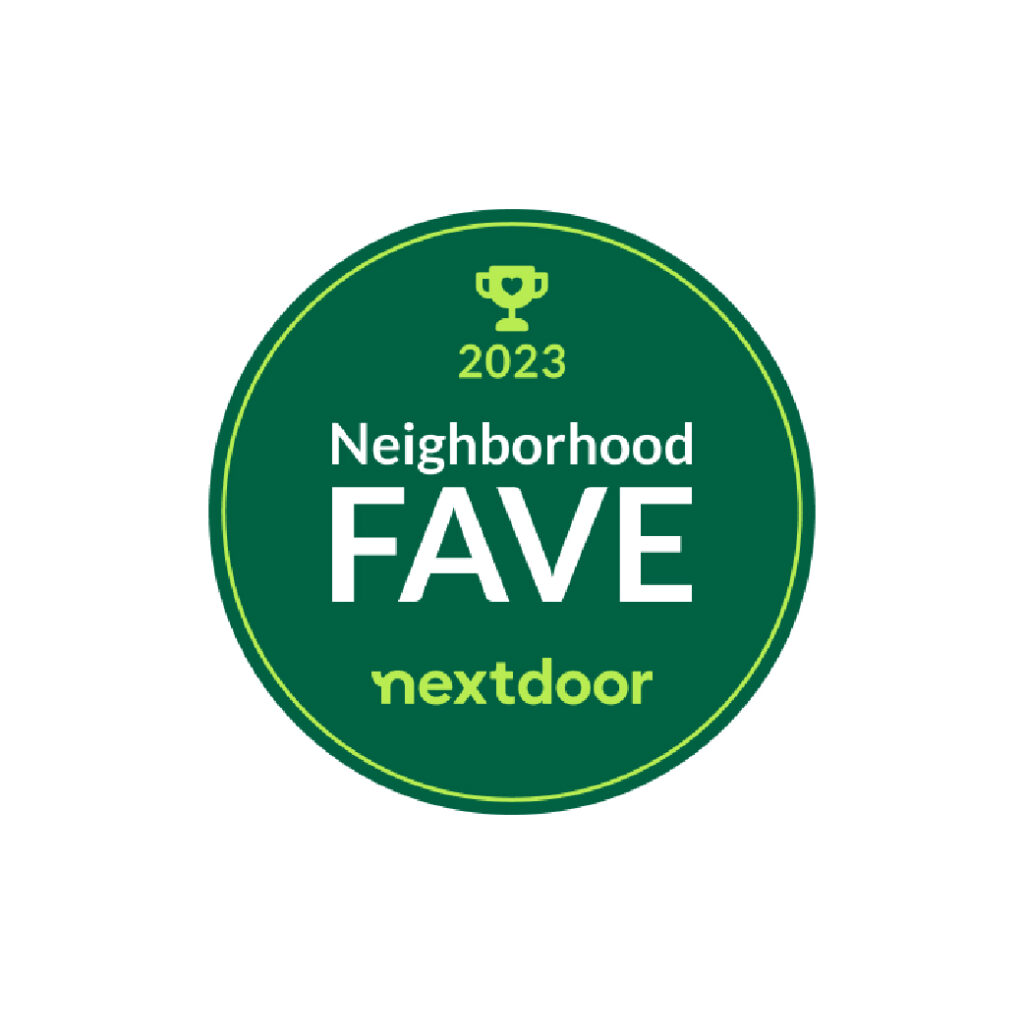 Bennett Contracting won 2023 neighborhood fave award by nextdoor